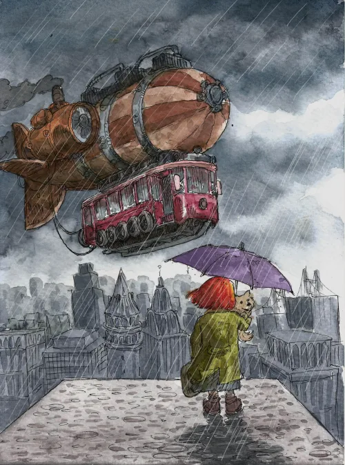 Chloe and the Zeppelin