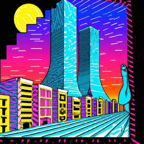 Crypto City Oasis #1/1 - matthewz9198