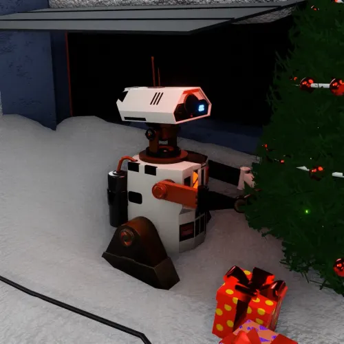 Robot Merry Christmas