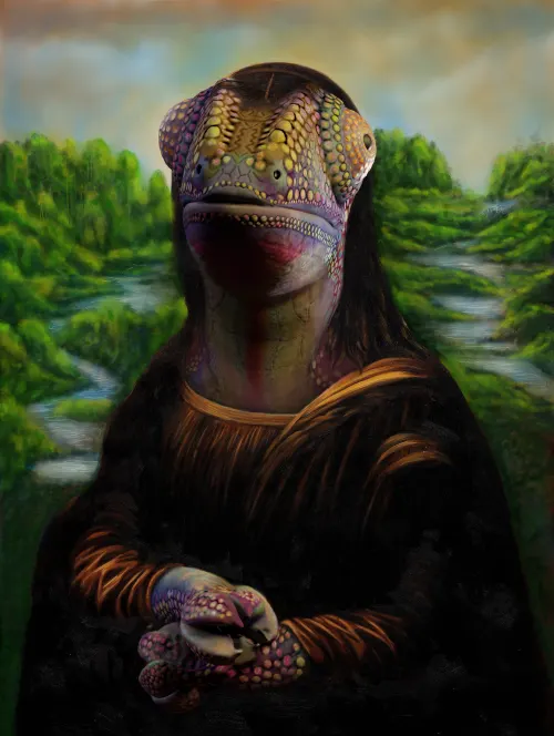 The Mona Lizard