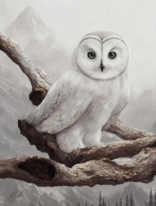 Moonbird - Digital Painting