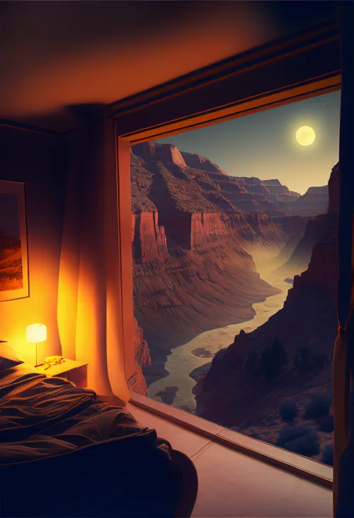 By The Canyon
