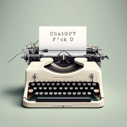 A Writer's Sentiment