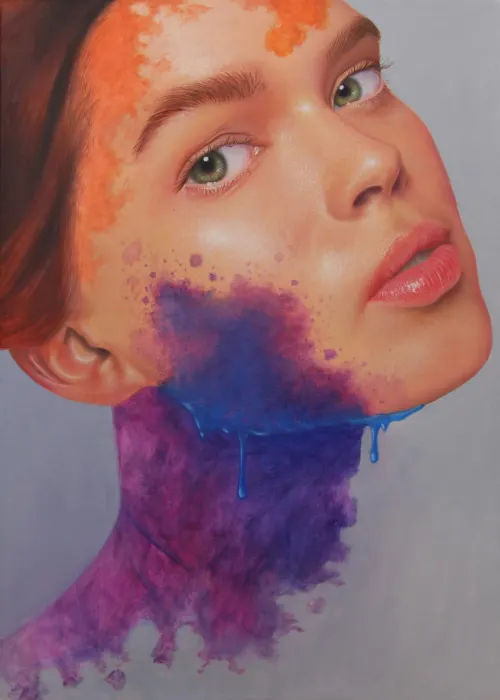Textural Portrait