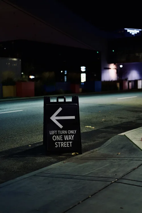 This way please