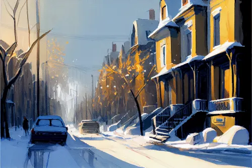Yellow Houses
