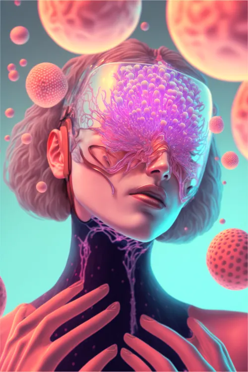 'Sleeping Mask 2.0' by Leaf Swan