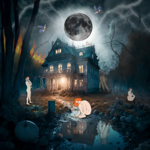 ONE GIRL ONE MORE GIRL AND ONE MOON