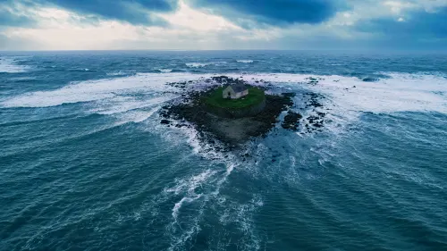 church in the sea