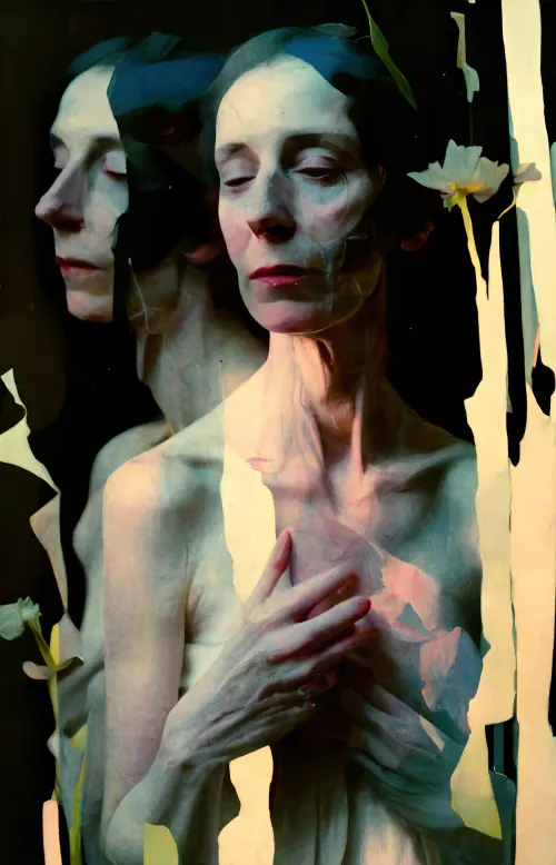 Withering petals in abstractions