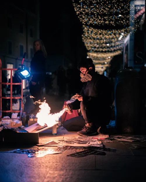 Painting With Fire