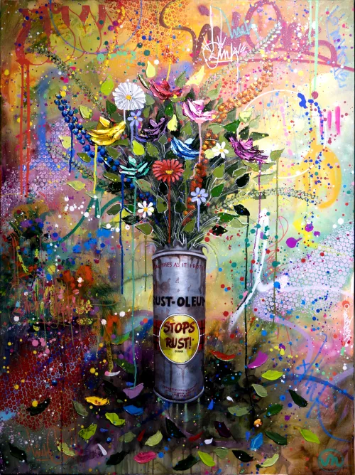 Flower Can by Manny Linx