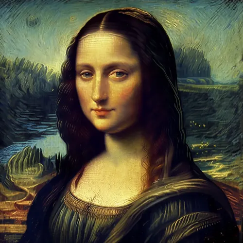 Leonardo Da Vinci Art Through Eyes Of Van Gogh