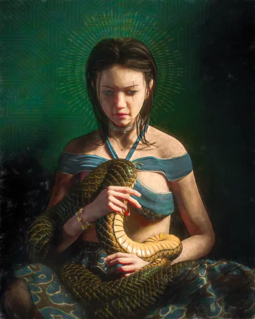 Sophia and the Snake