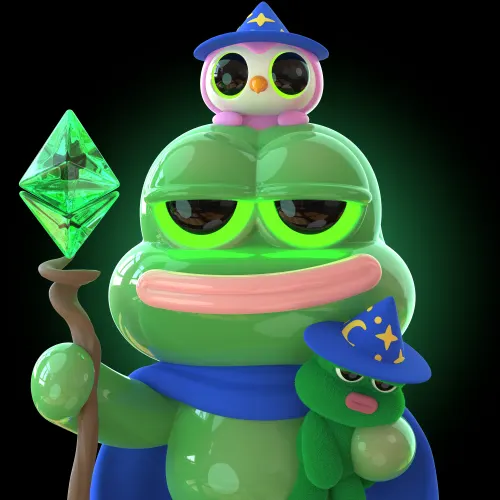 027 Frogie - Wizard