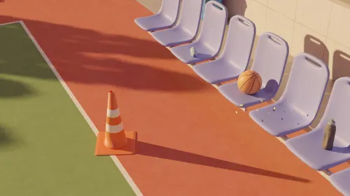 Soirée au Terrain de Basket