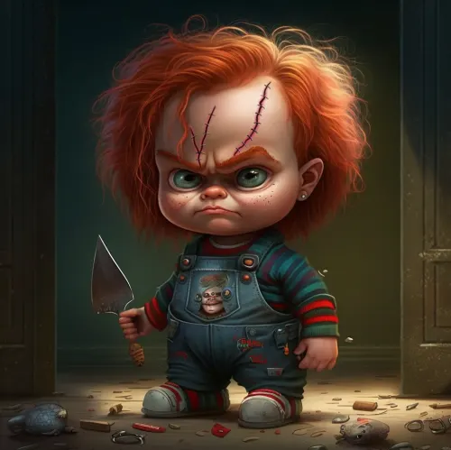 Loading the killer cyber chucky