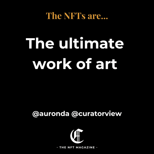 The ultimate work of art by AURONDA SCALERA E ALFREDO CRAMEROTTI