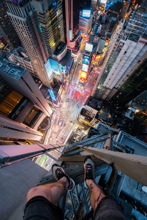 Nike's on my feet | NYC