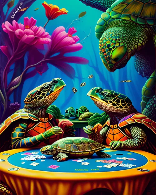 Poker Turtles