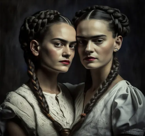 Frida Kahlo's Rebirth as a Pharaoh