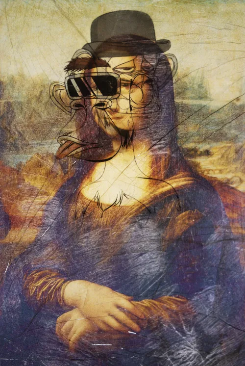 Decentralized Gioconda by Fiona Aboud