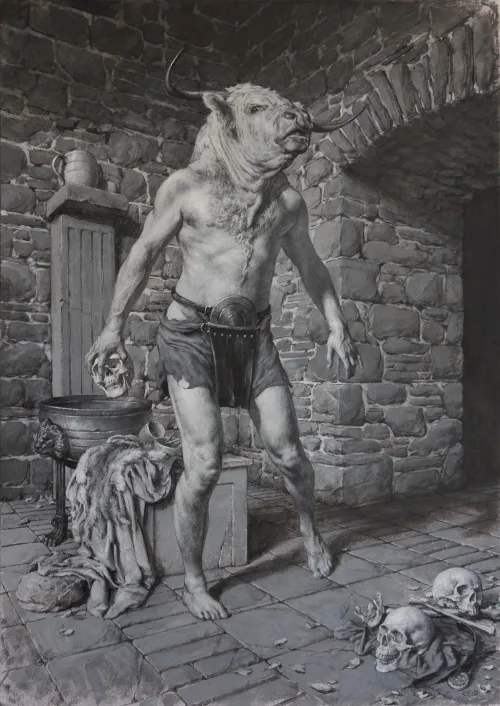 The Minotaur - Study