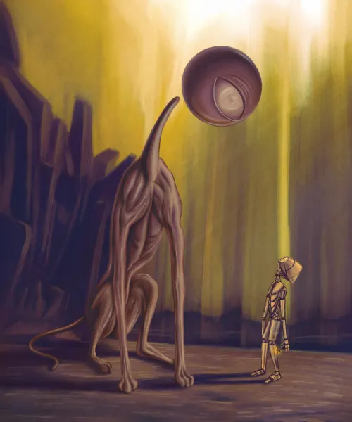 A Stranger!