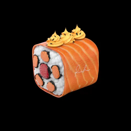 Salmon & Tuna Mosaic Sushi #65