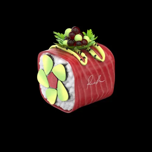 Tuna & Avocado Mosaic Sushi #66