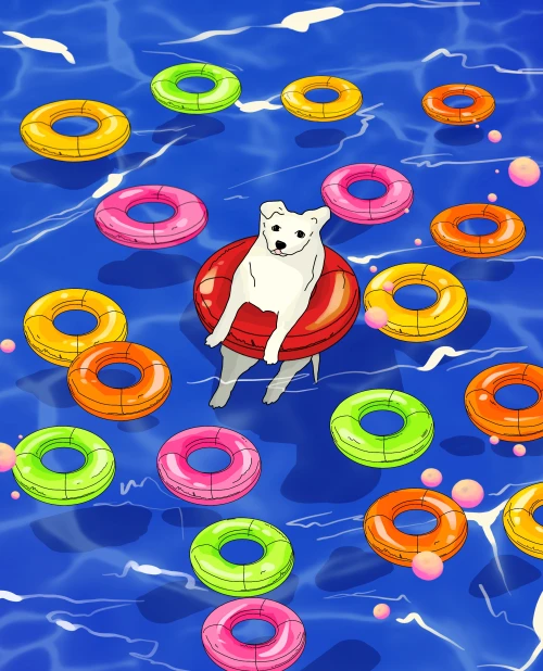 Pool Time With Bon