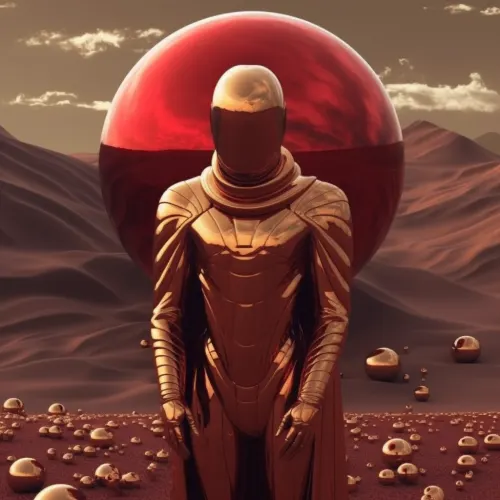gold man