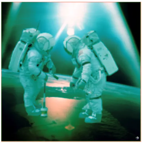 Two Green Astronauts - God's Light