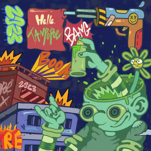 Take off your brain and  going out and spraying in the tanpopoe city