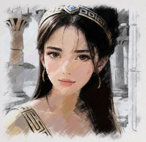 Xanthippe´s portrait