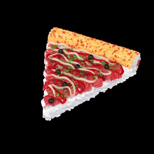 Crispy Tuna Sushi Pizza #81