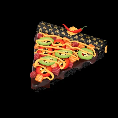Fire Sushi Pizza #82
