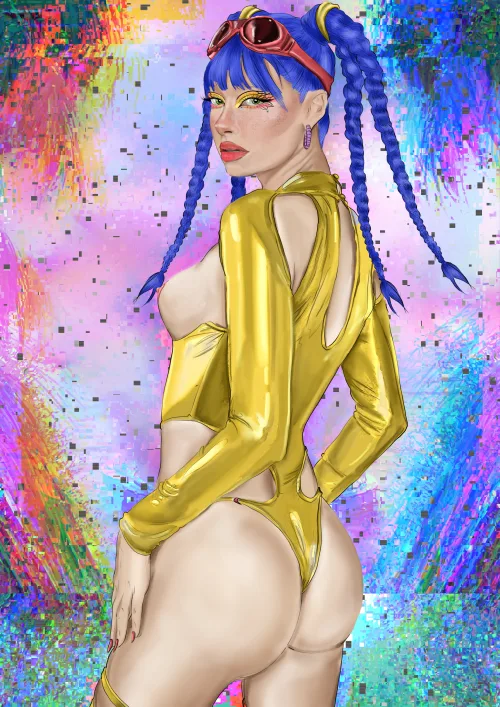 Dance of Colors: Digital Dreams