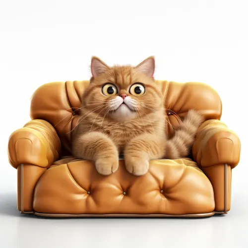 Abyssinian SOFA CAT