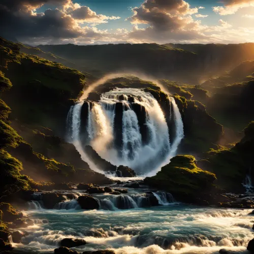 Bitcoin Waterfall