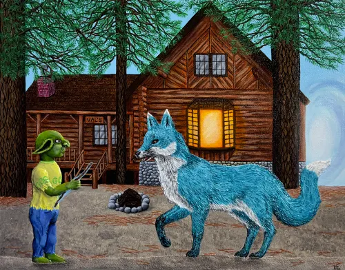 Goblin & Kyt, The Turquoise Fox