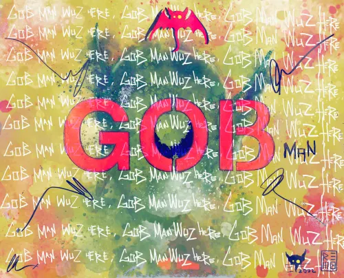 GOB PANEL SCRIBBLE SCRIBBLE SCRABBLE