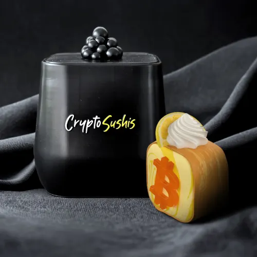 Sculpture - DessertSushi Bitcoin #48