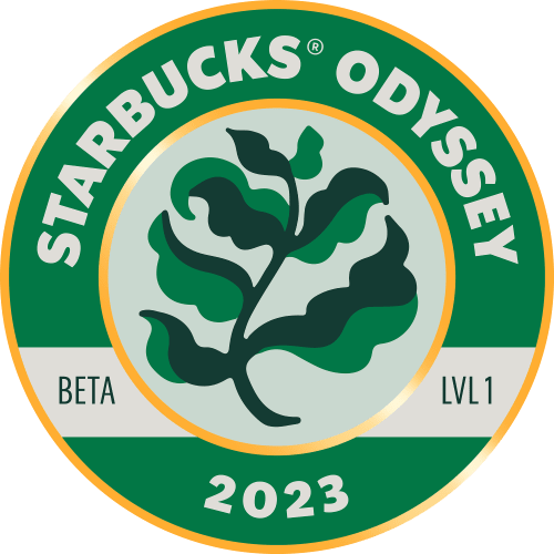 2023 Starbucks Odyssey Achievement Stamp: Level 1