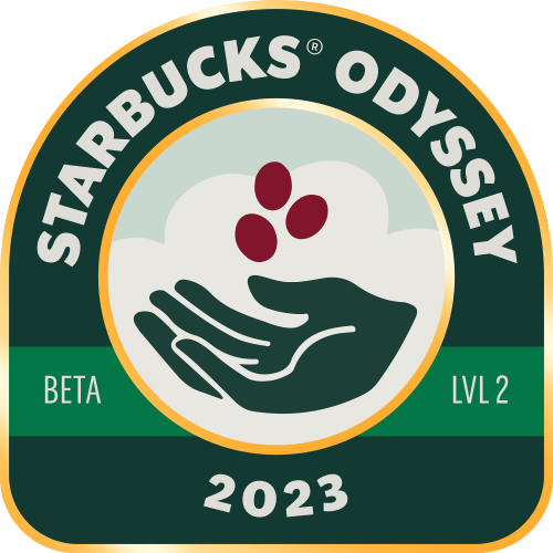 2023 Starbucks Odyssey Achievement Stamp: Level 2