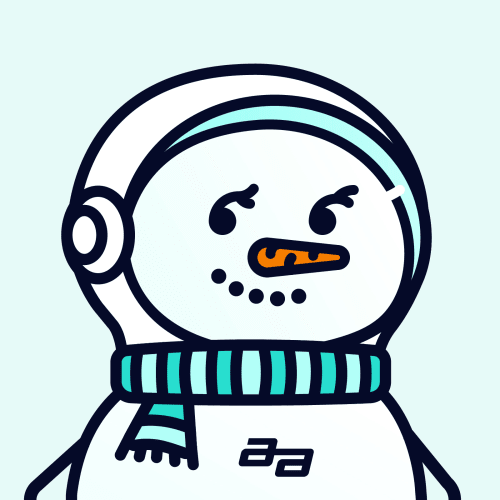 Snowman Astronaut