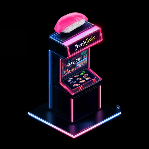 CryptoSushis Arcade Machine #07