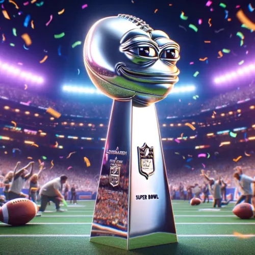 SUPER RARE PEPE LOMBARDI TROPHY [PHYSICAL]