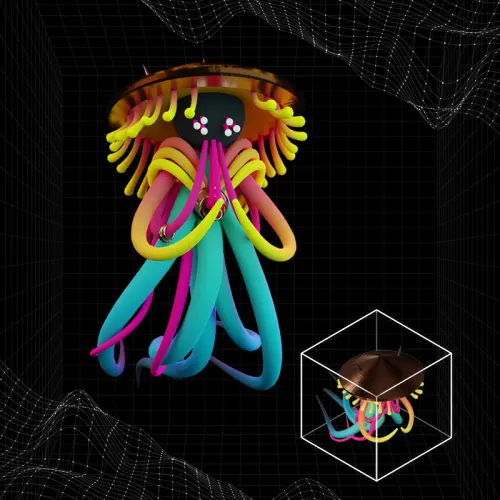 Gorgonian Monk 3D