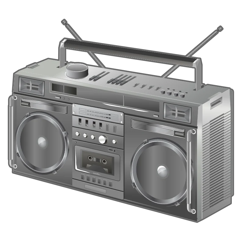 Chrome Boombox #2/3